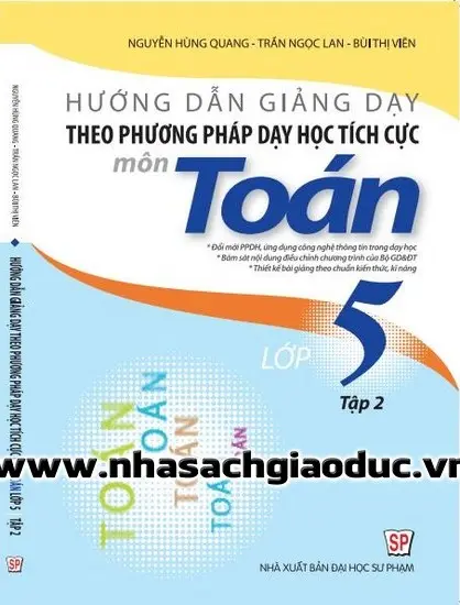 Hướng Dẫn Giảng Dạy Theo Phương Pháp Dạy Học Tích Cực Môn Toán Lớp 5 - Tập 2