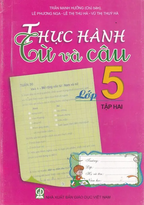 Thực Hành Từ Và Câu 5 - Tập 2