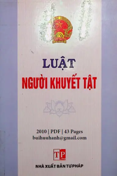 Luật Người Khuyết Tật