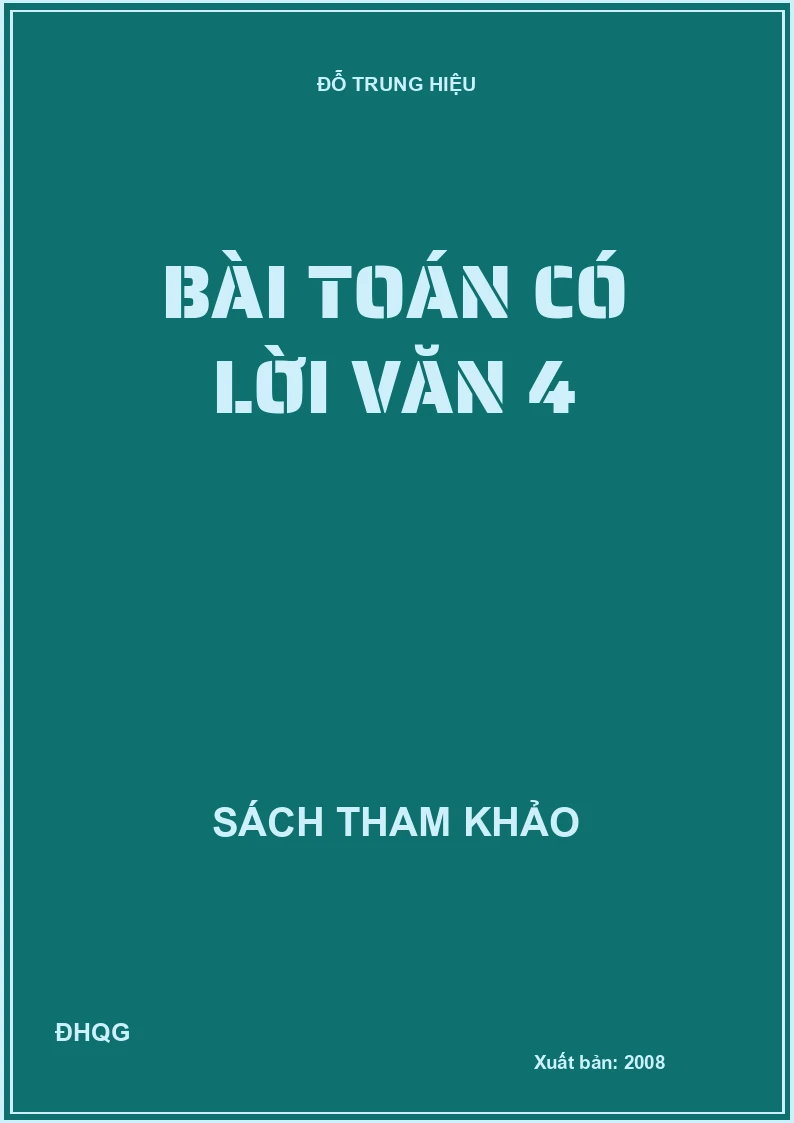 Bài Toán Có Lời Văn 4