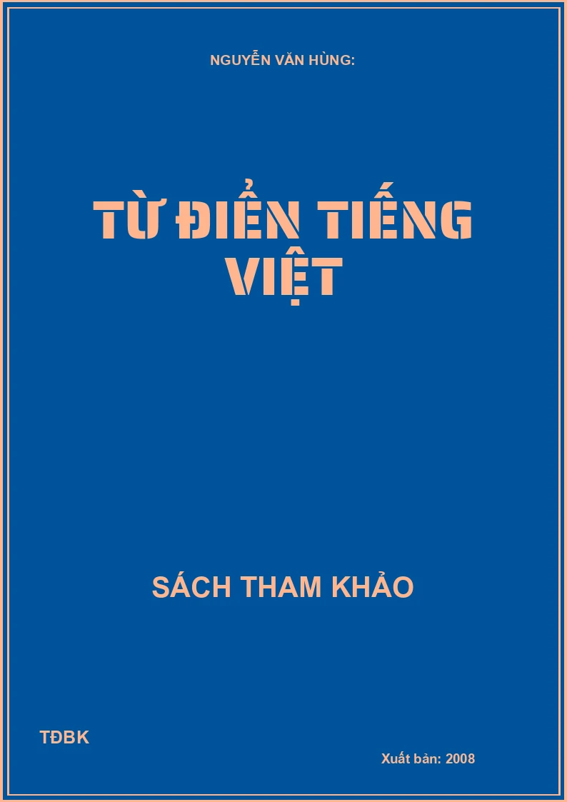 Từ Điển Tiếng Việt