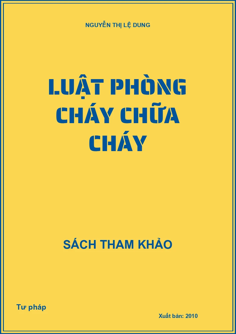 Luật Phòng Cháy Chữa Cháy