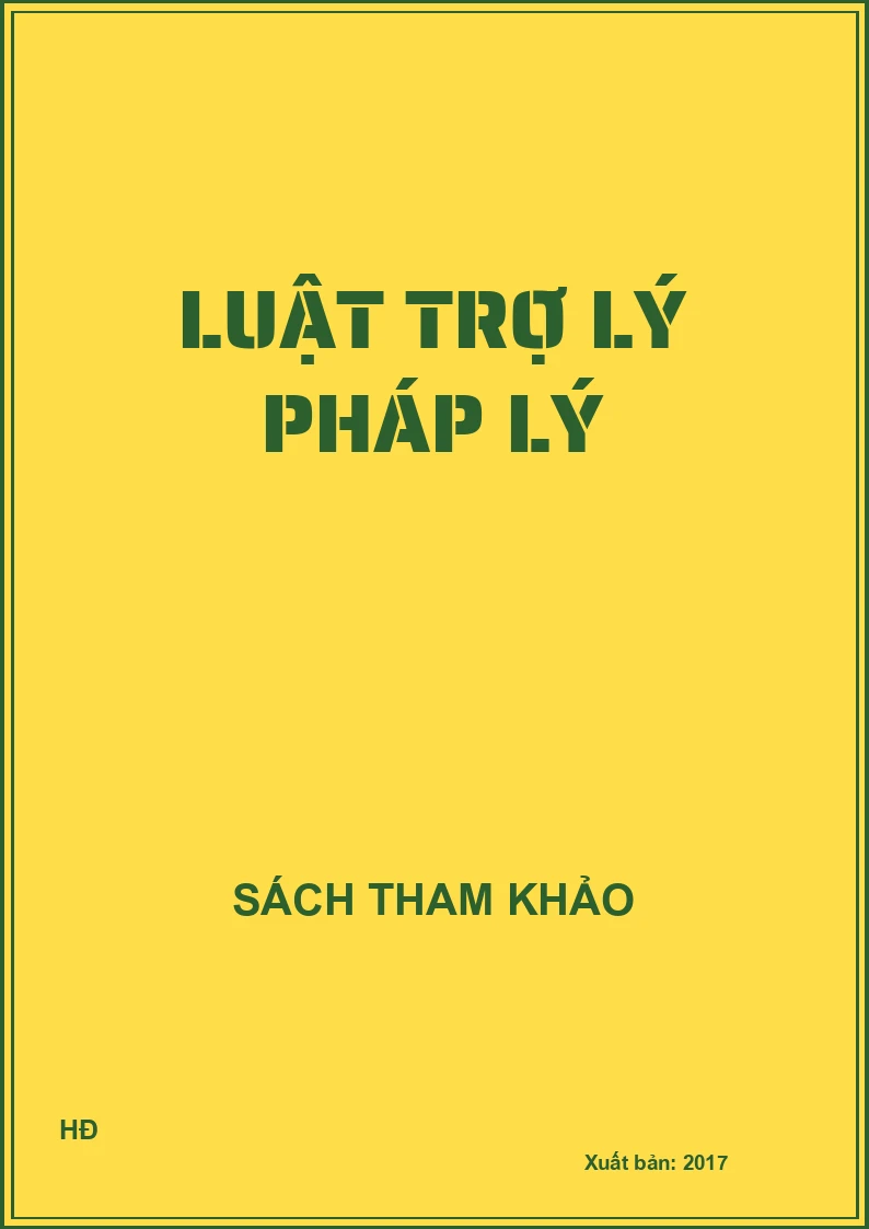 Luật trợ lý pháp lý