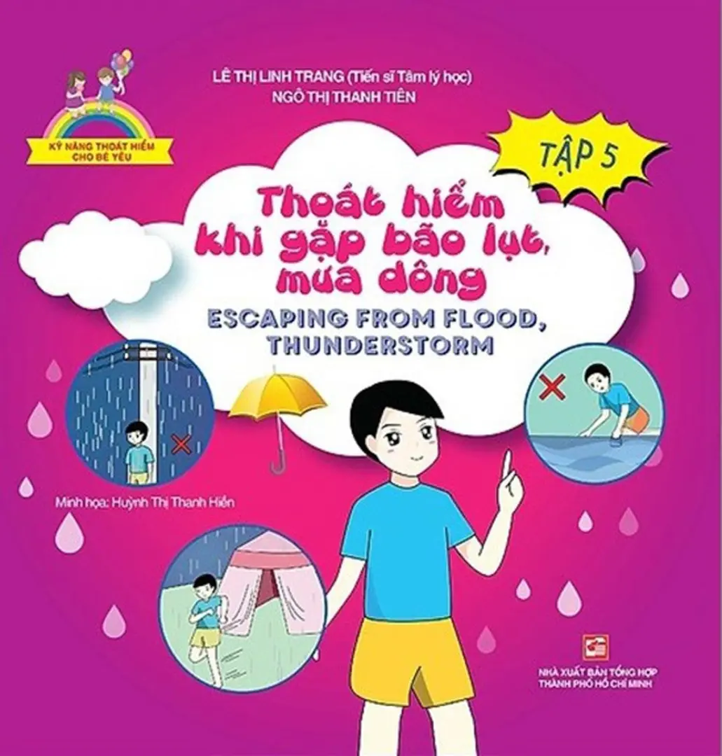 Kỹ Năng Thoát Hiểm Cho Bé Yêu - Tập 5 - Thoát Hiểm Khi Gặp Bão Lụt Mưa Dông - Escapting From Flood, Thunderstorm