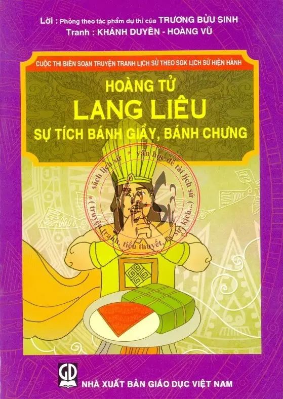 Hoàng tử Lang Liêu sự tích bánh giầy, bánh chưng