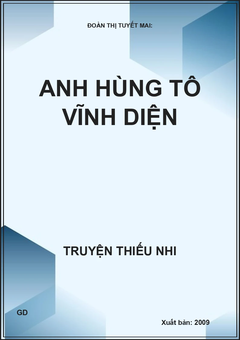 Anh hùng Tô Vĩnh Diện