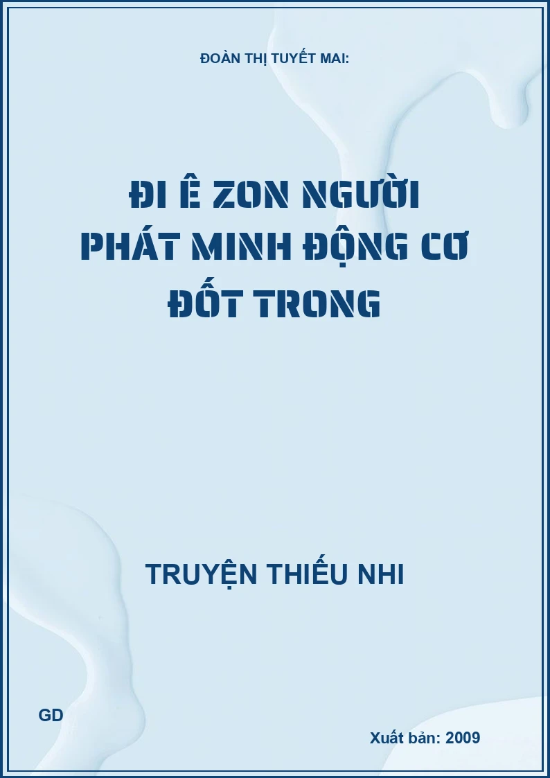 Đi-Ê-Zen người phát minh động cơ đốt