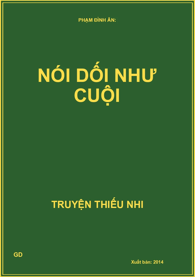 Nói Dối Như Cuội