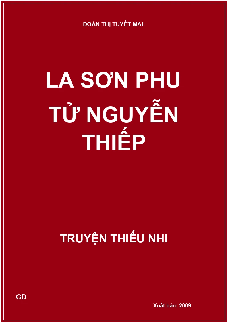 La Sơn Phu Tử Nguyễn Thiếp
