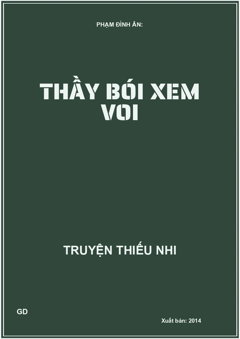 Thầy Bói Xem Voi