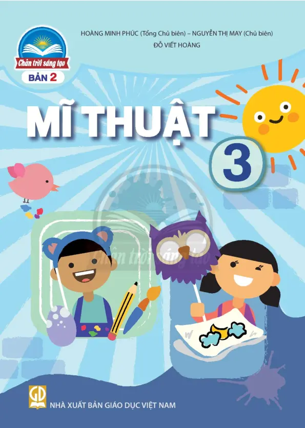 Sách Giáo Khoa Mĩ Thuật 3 - Bản 2 - Chân Trời Sáng Tạo