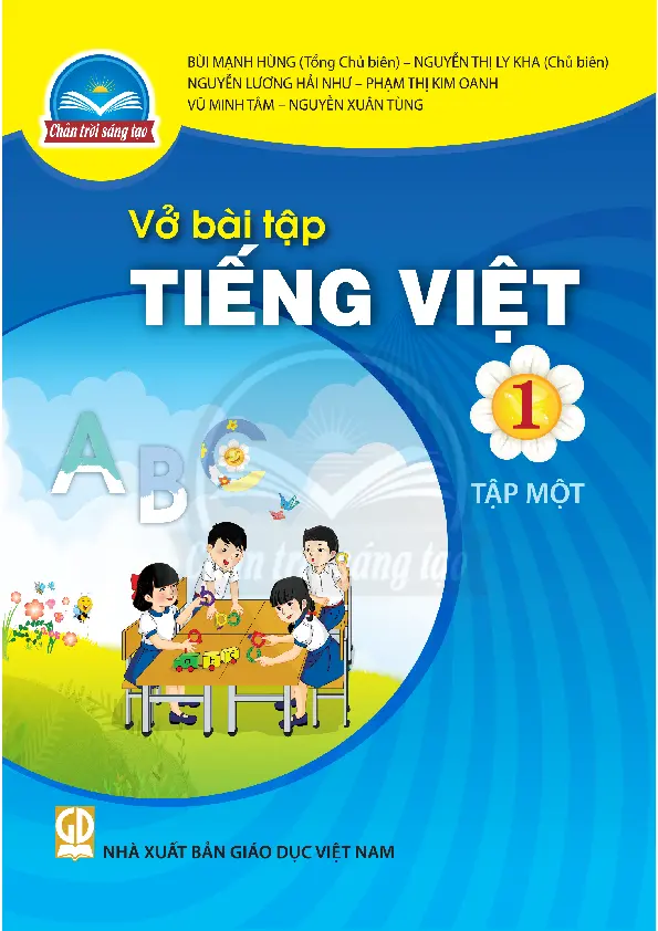 Vở Bài Tập Tiếng Việt 1 - Tập 1 - Chân Trời Sáng Tạo