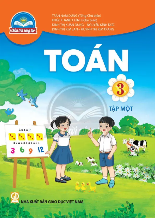 Sách Giáo Khoa Toán 3 - Tập 1 - Chân Trời Sáng Tạo