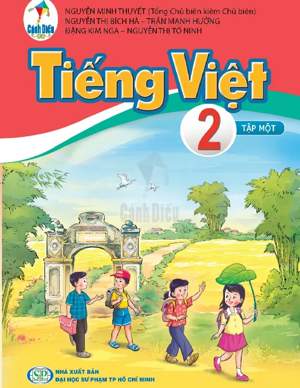 Sách Giáo Khoa Tiếng Việt 2 - Tập 1 - Cánh Diều