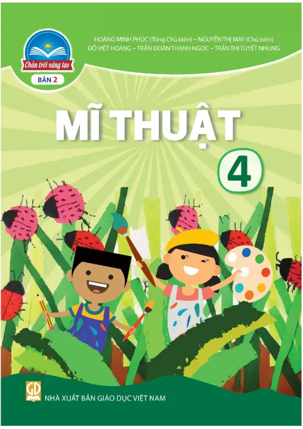 Sách Giáo Khoa Mĩ Thuật 4 - Bản 2 - Chân Trời Sáng Tạo