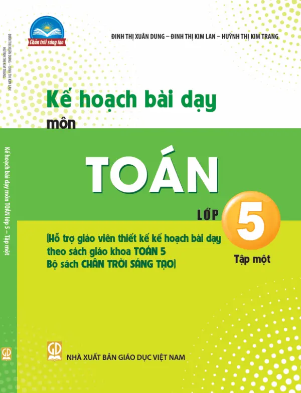 Kế hoạch bài dạy môn Toán 5 tập 1 - Chân trời sáng tạo