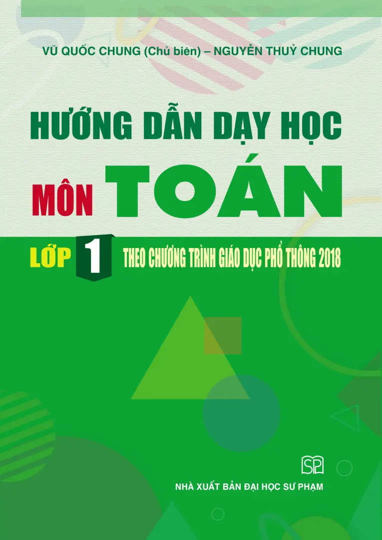 Hướng dẫn dạy học môn Toán – Lớp 1 theo CTGDPT mới