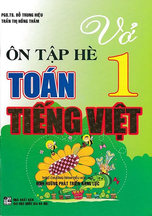 Vở Ôn Tập Hè Toán - Tiếng Việt 1