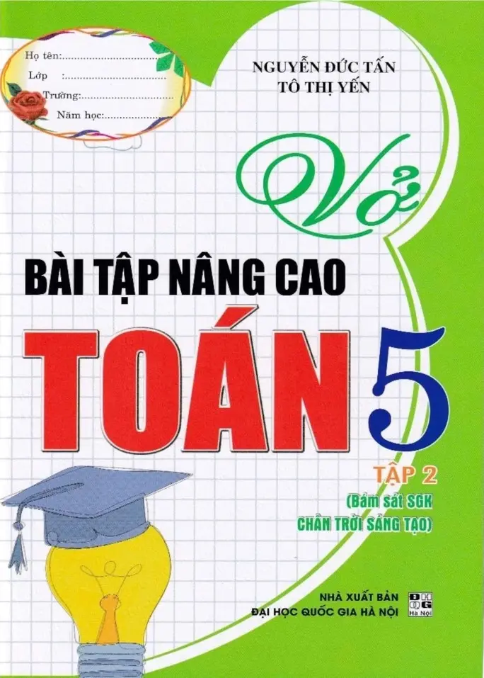 Vở Bài Tập Nâng Cao Toán 5 - Tập 2