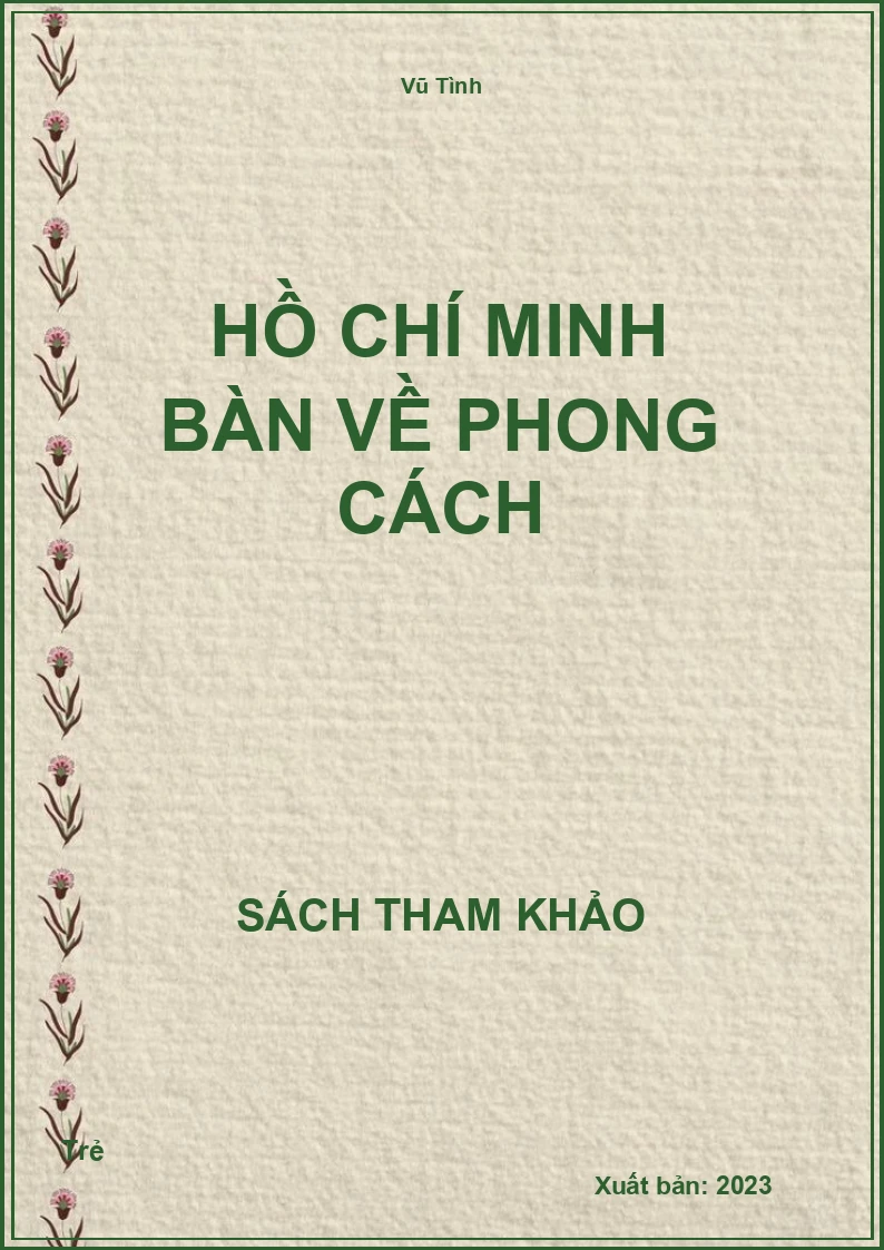 Hồ Chí Minh bàn về phong cách