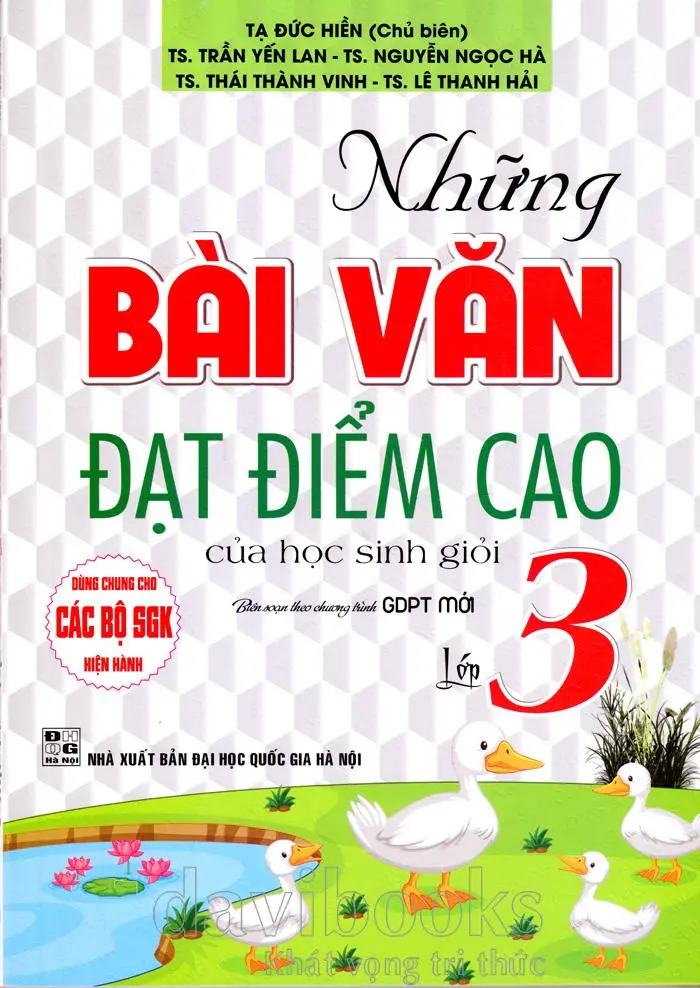 Những bài văn đạt điểm cao của học sinh giỏi lớp 3