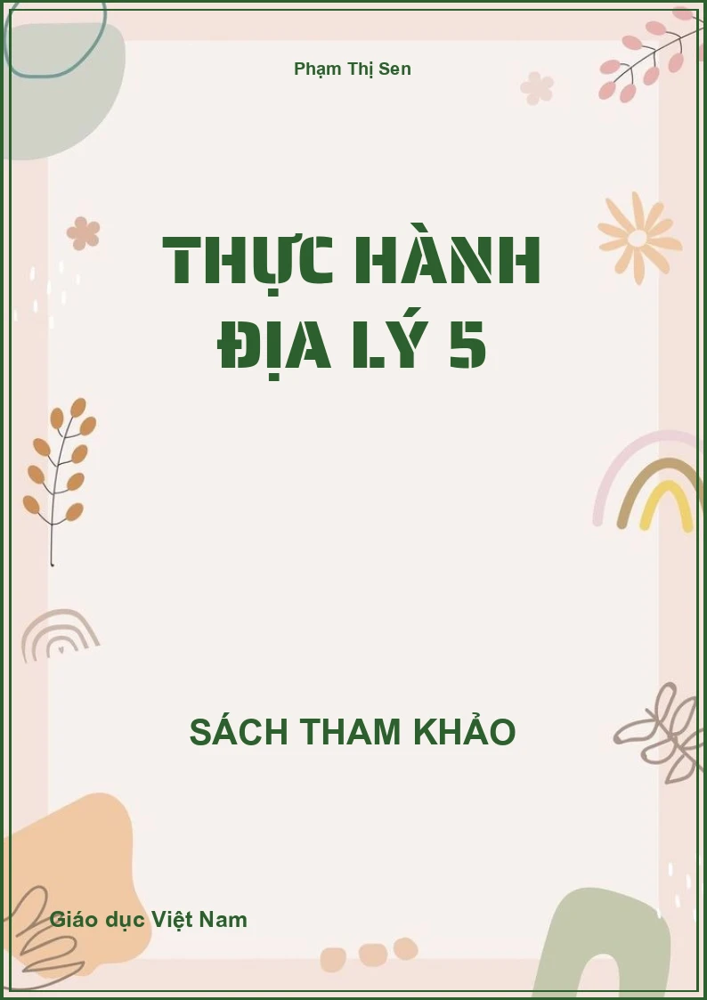 Thực hành địa lý 5