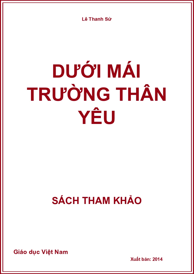Dưới mái trường thân yêu