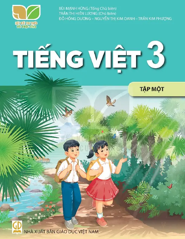 Sách Giáo Khoa Tiếng Việt 3 - Tập 1 - Kết Nối Tri Thức
