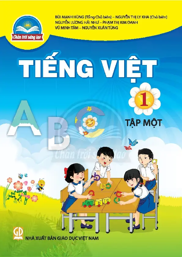 Sách Giáo Khoa Tiếng Việt 1 - Tập 1 - Chân Trời Sáng Tạo