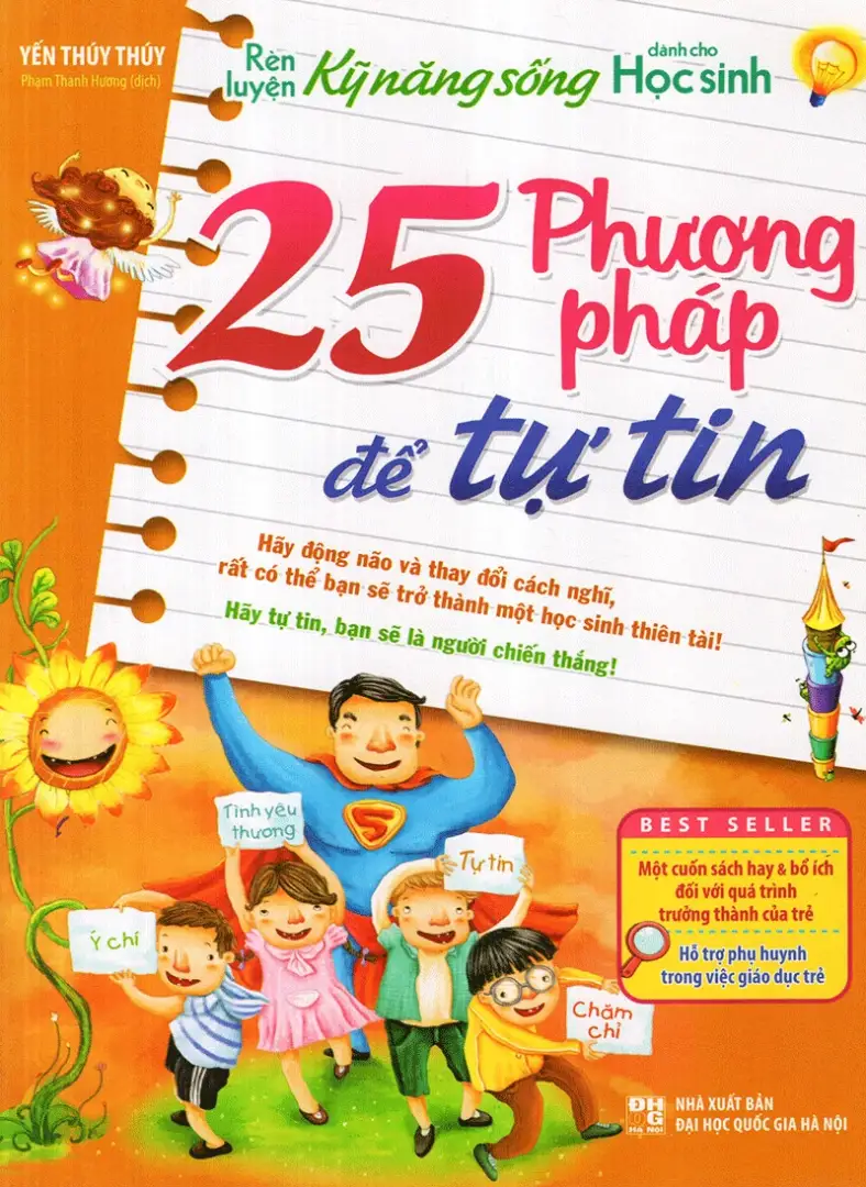 Rèn luyện kỹ năng sống dành cho học sinh - 25 Phương pháp để tự tin