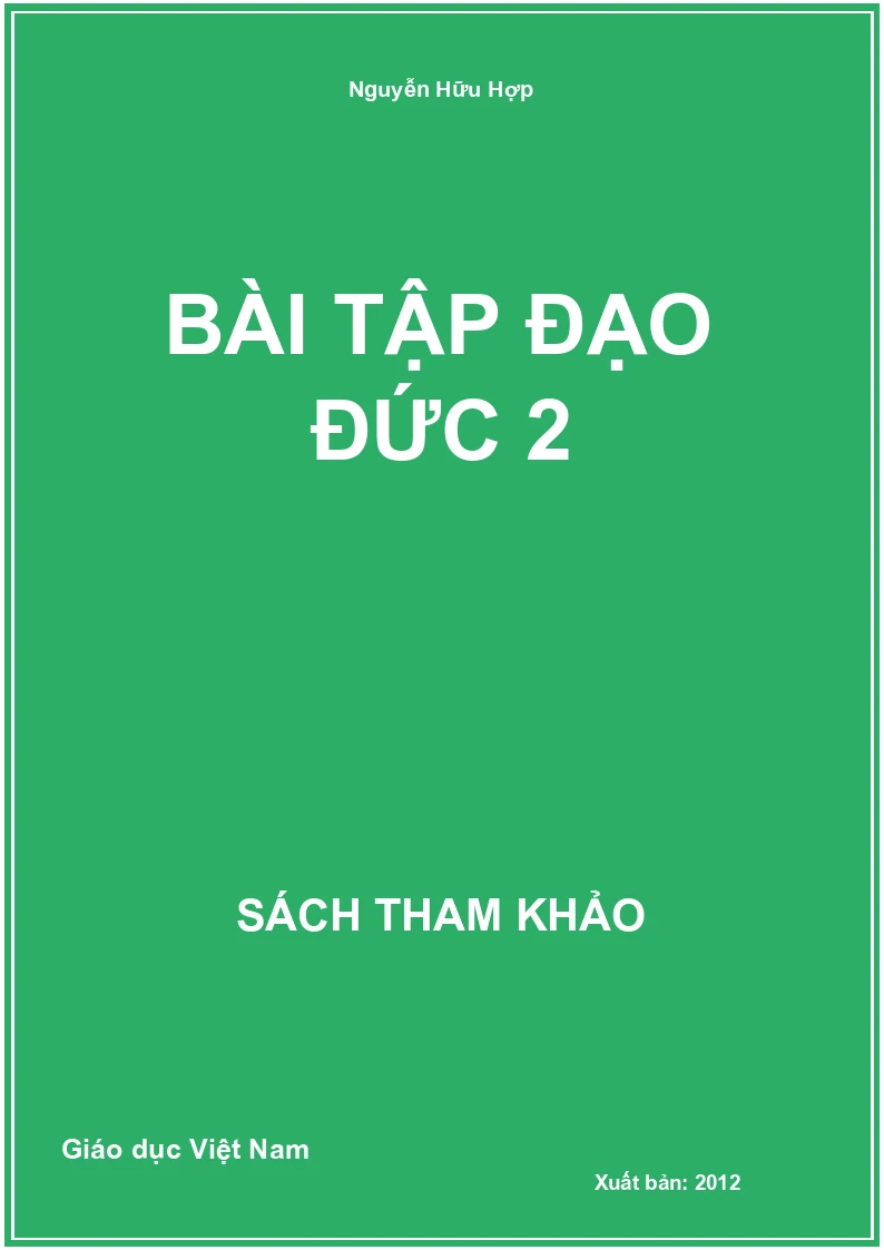 Bài tập đạo đức 2