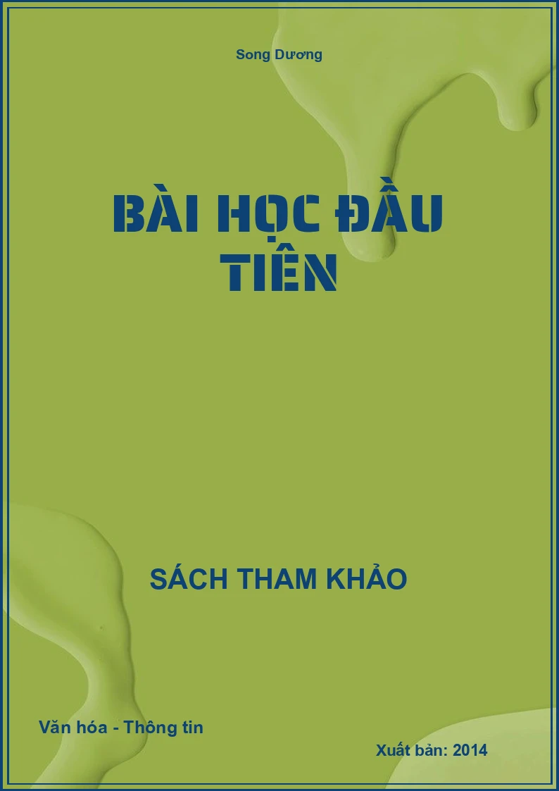 Bài học đầu tiên