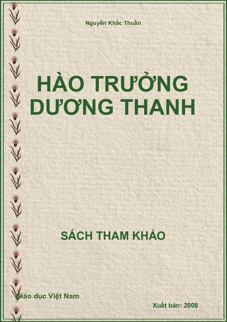 Hào Trưởng Dương Thanh