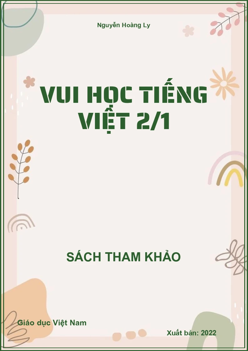 Vui học tiếng việt 2/1
