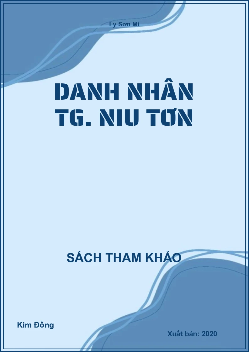 Danh nhân TG. Niu Tơn