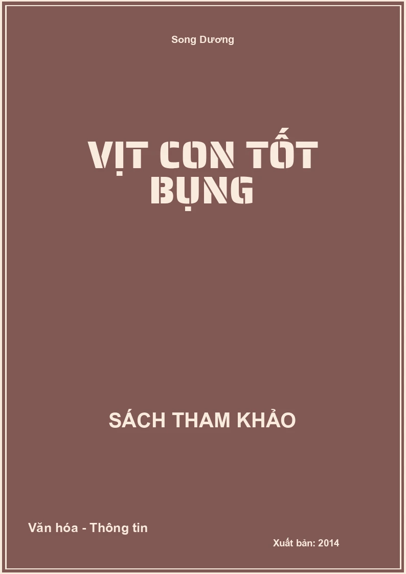 Vịt con tốt bụng