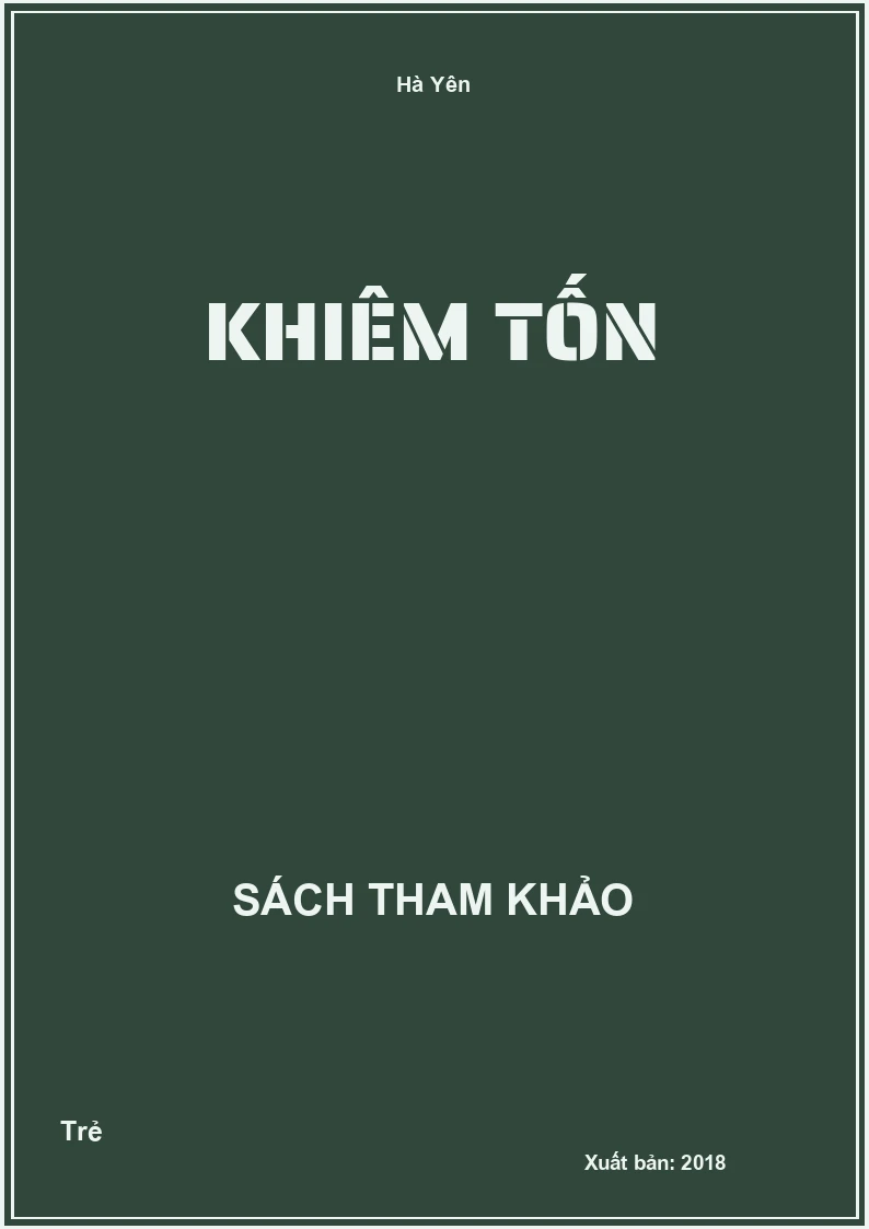 Khiêm tốn