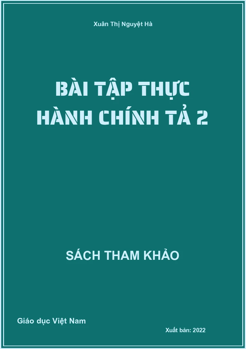 Bài tập thực hành chính tả 2