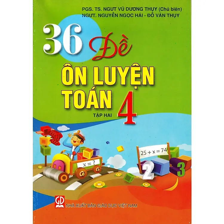 36 đề ôn luyện Toán 4 Tập 2