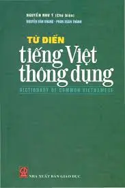 Từ điển Tiếng Việt thông dụng