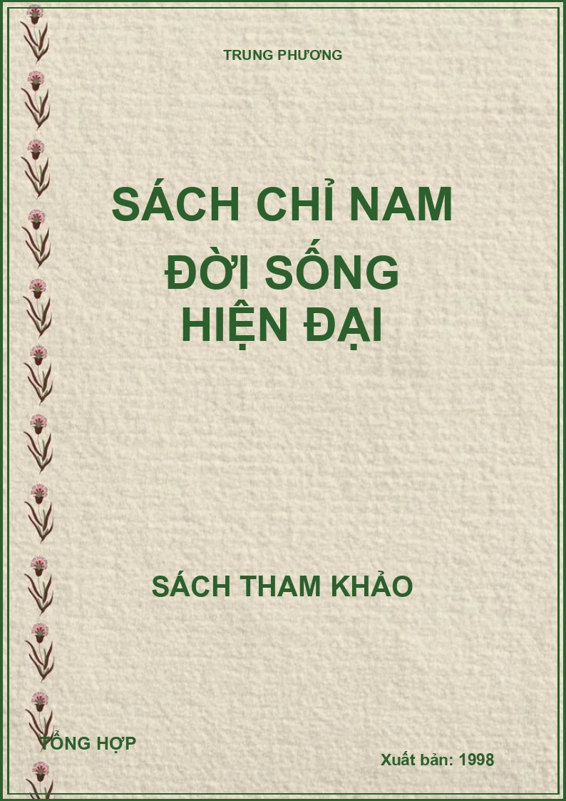Sách chỉ nam đời sống hiện đại