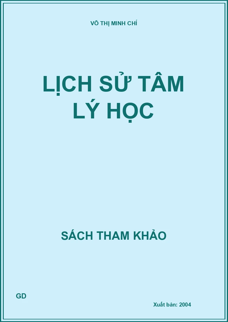 Lịch sử tâm lý học