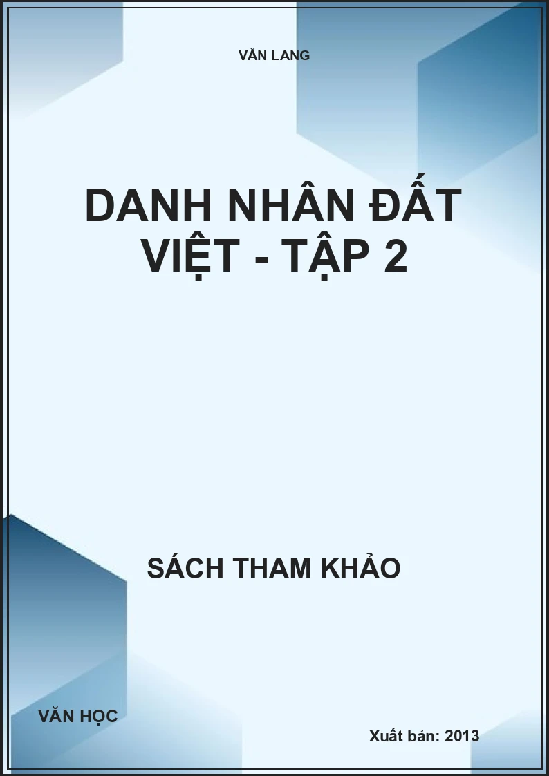 Danh nhân đất việt - tập 2