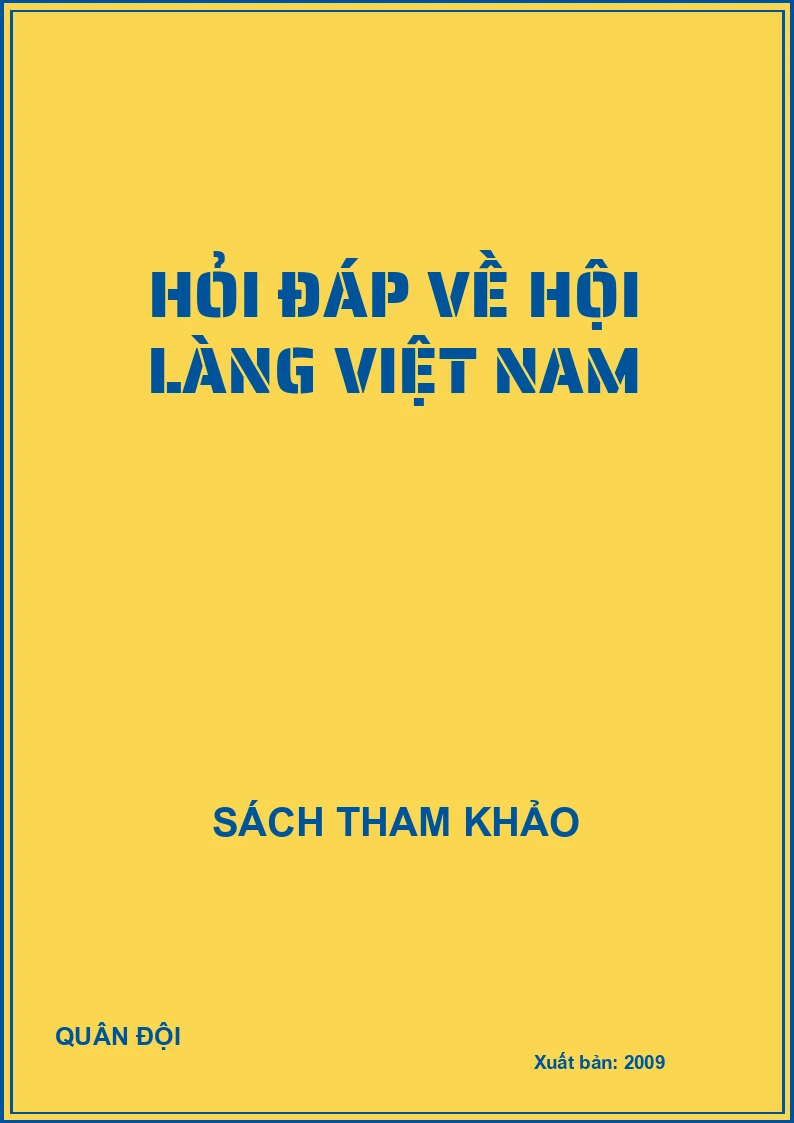Hỏi đáp về hội làng Việt Nam
