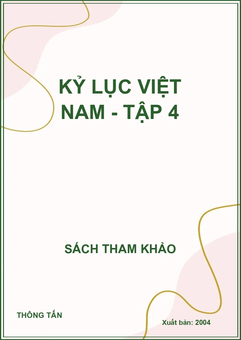 Kỷ lục Việt Nam - Tập 4