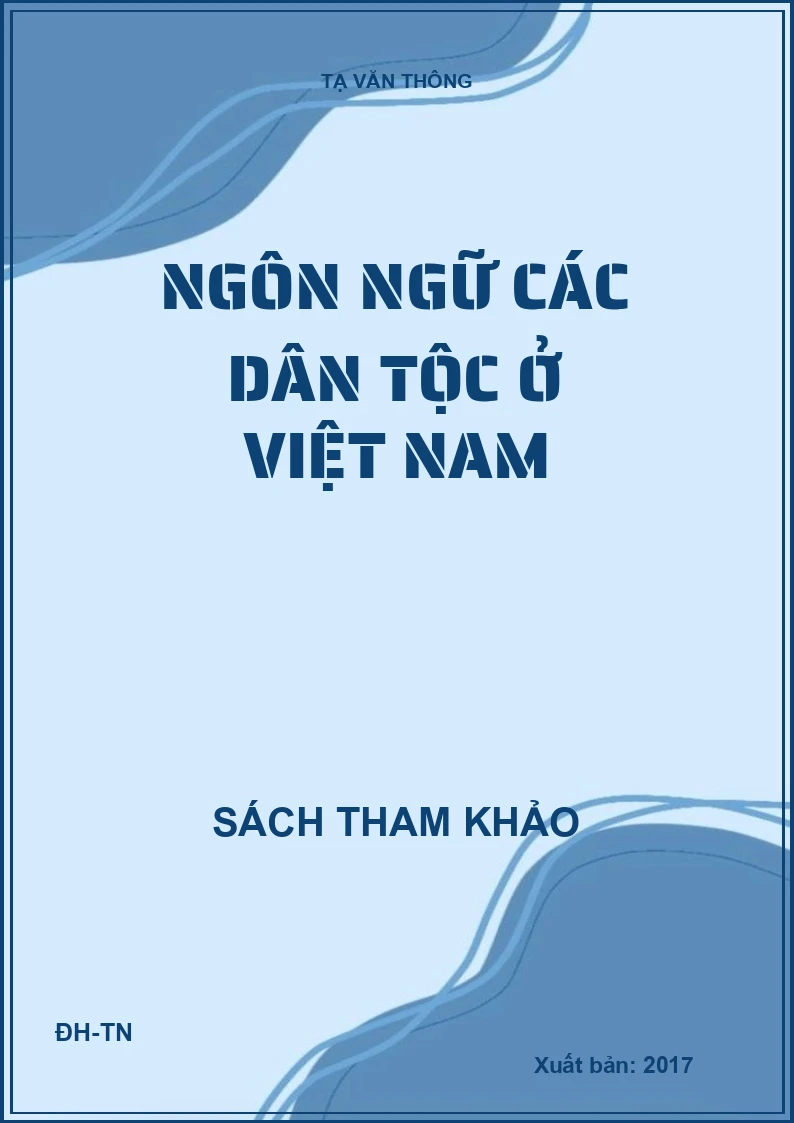 Ngôn ngữ các dân tộc ở Việt Nam