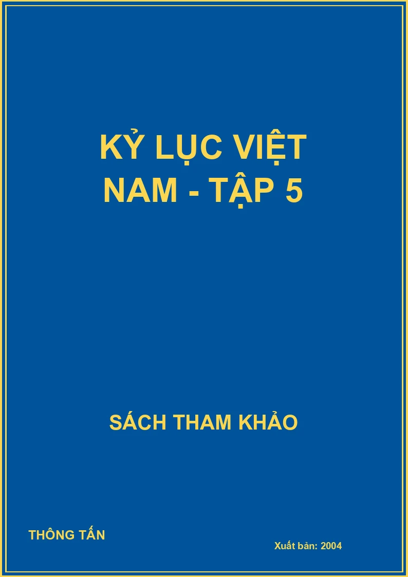 Kỷ lục Việt Nam - Tập 5