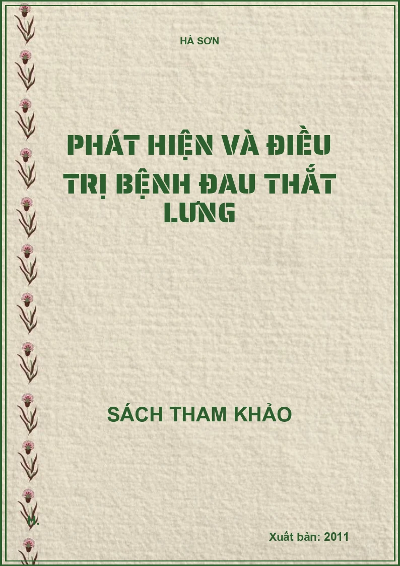Phát hiện và điều trị bệnh đau thắt lưng