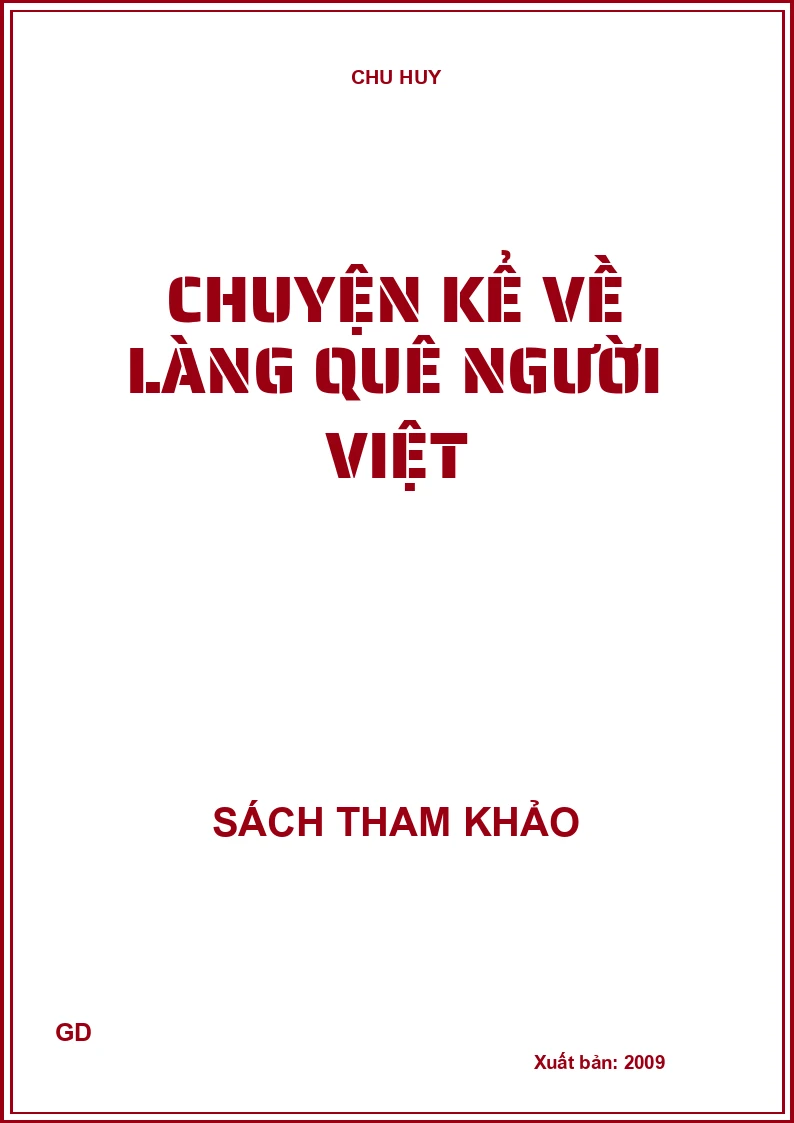Chuyện kể về làng quê người Việt