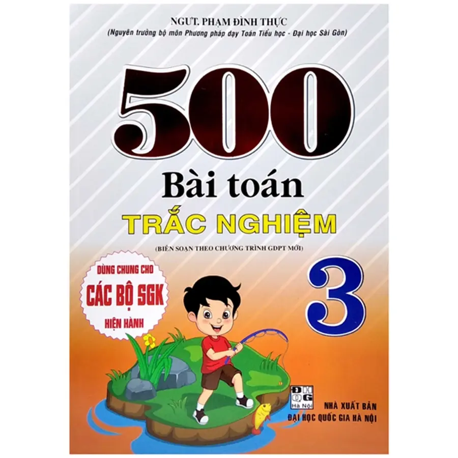 500 Bài toán trắc nghiệm lớp 3